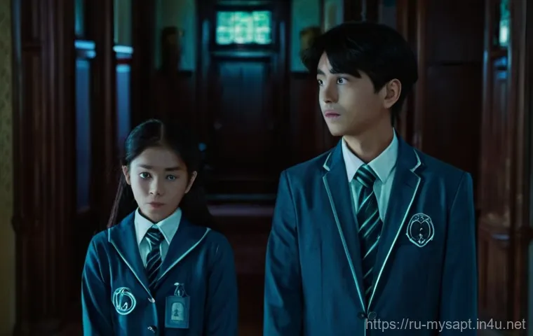 신비아파트 인물 간 갈등 분석 - **Prompt:** A dynamic, action-oriented scene featuring Hari and Dori from "Shinbi's House." Hari, as...