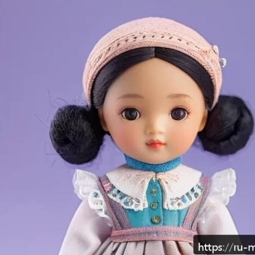 Home 17 신비아파트 인형 제작과정 - A highly detailed collectible doll character from Shinbi Apartment series, featuring mysterious and ...